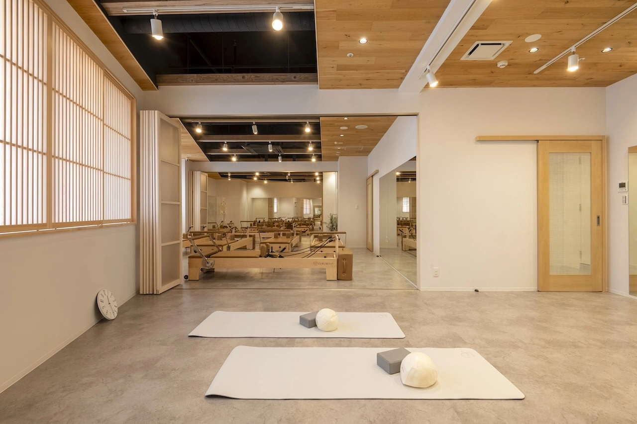 ピラティス kasaneのスタジオ内観