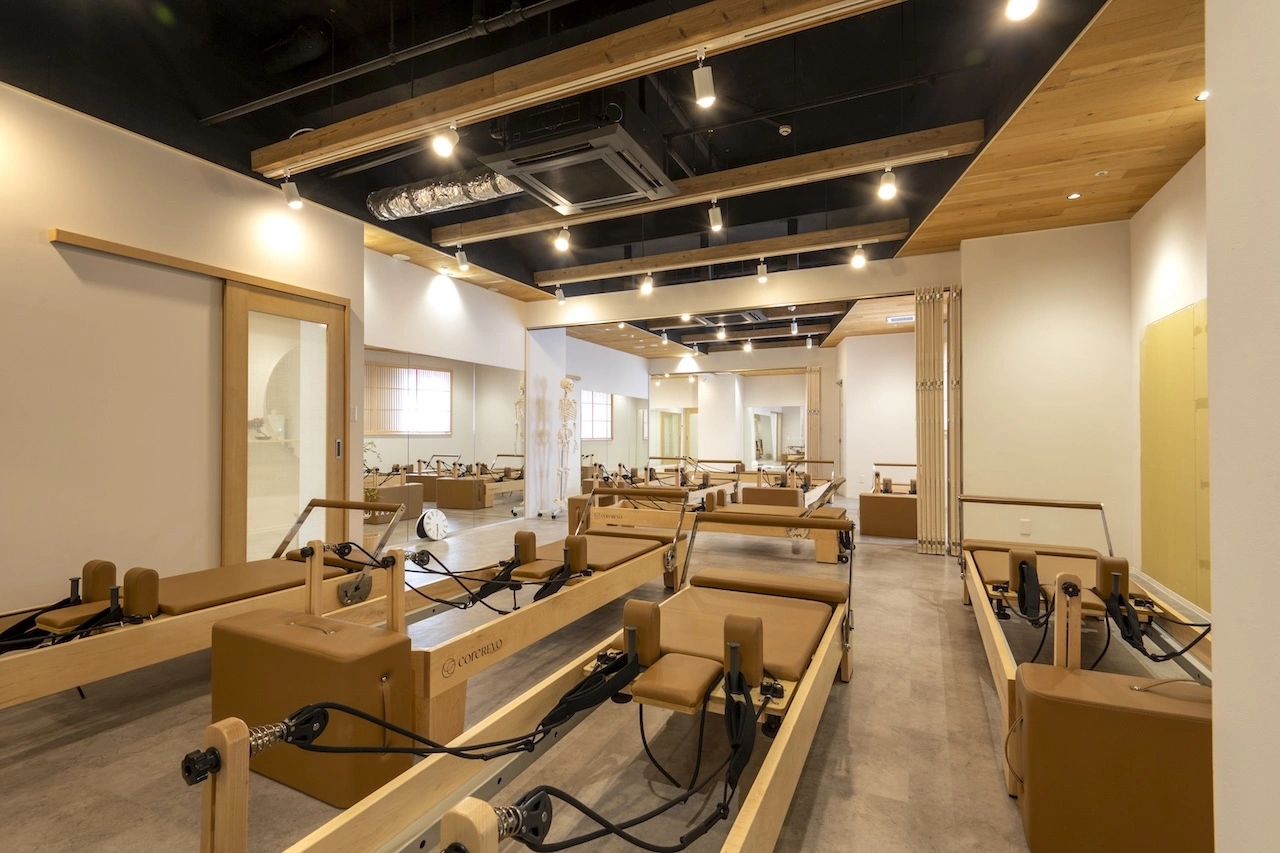 ピラティス kasaneのスタジオ内観